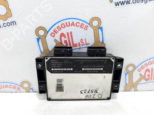 Used Engine control unit (ECU) PEUGEOT 206 Hatchback (2A/C) 1.9 D (69 hp) 20746046