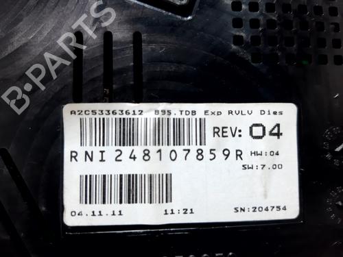 Instrument cluster RENAULT MEGANE III Hatchback (BZ0/1_, B3_) 1.5 dCi | BP20748420C47 