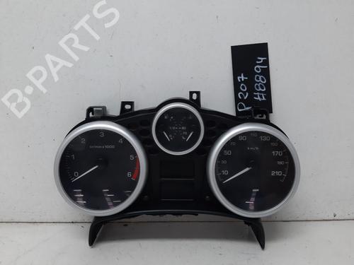 Used Instrument cluster PEUGEOT 207 (WA_, WC_) [2006-2015]  31589493