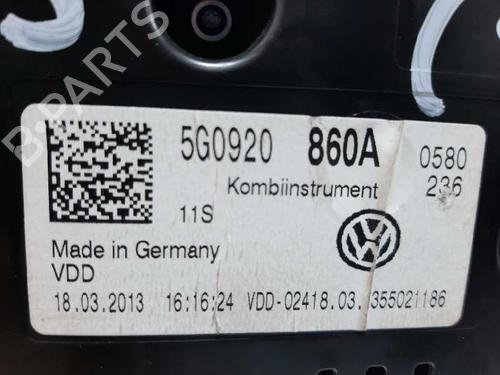 Instrument cluster VW GOLF VII (5G1, BQ1, BE1, BE2)  | BP20730752C47 