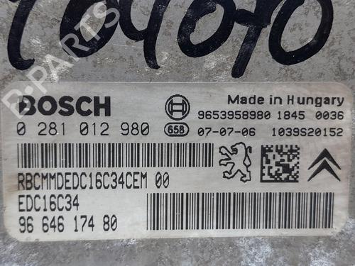 Engine control unit (ECU) CITROËN C4 Grand Picasso I (UA_) 1.6 HDi | BP20769443M57 