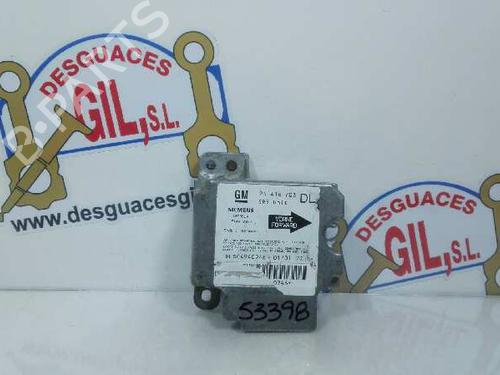 Kollisjonspute styreenhet OPEL ASTRA G Hatchback (T98) 1.6 16V (F08, F48) (101 hp) 20805970