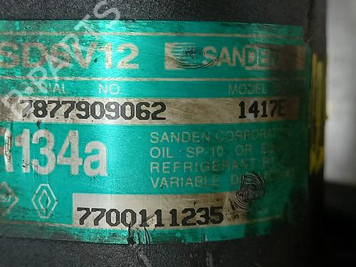 AC compressor RENAULT KANGOO (KC0/1_) 1.9 dCi 4x4 (KC0V) | BP20747247M34 