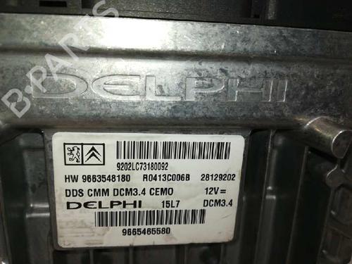 Engine control unit (ECU) PEUGEOT 407 SW (6E_, 6D_)  | BP21043672M57 