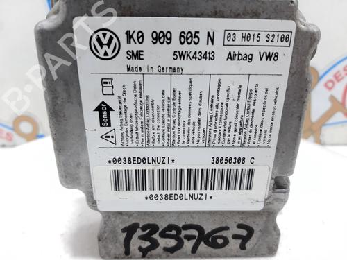 ECU airbags VW GOLF V (1K1)  | BP20751175M53 