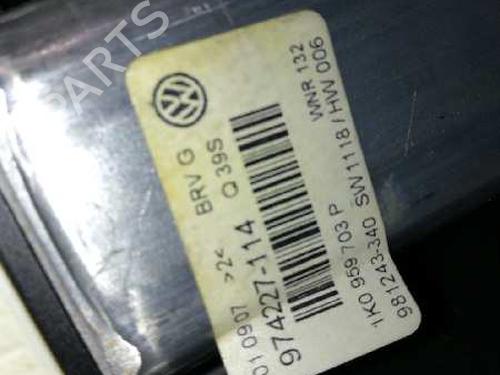 Rear left window mechanism VW PASSAT B6 (3C2)  | BP20795780C24 