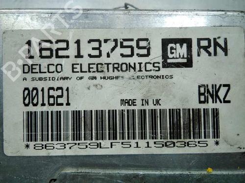 Engine control unit (ECU) OPEL TIGRA (S93) 1.4 16V (F07) | BP20799399M57 