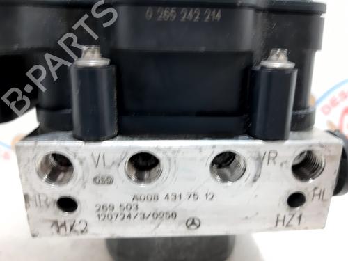 ABS pump MERCEDES-BENZ A-CLASS (W176) A 200 CDI (176.001) | BP20753303M43 