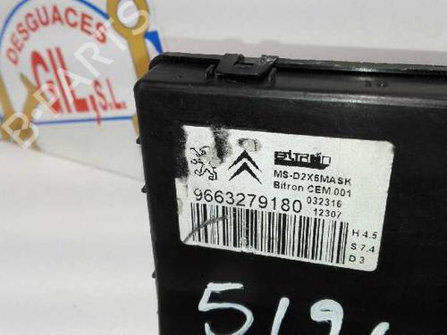 Control unit PEUGEOT 407 (6D_)  | BP20776906M11 