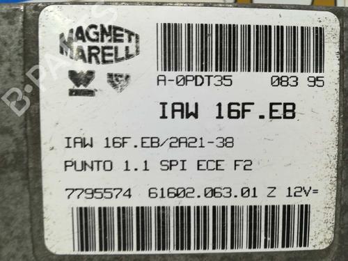 Engine control unit (ECU) FIAT PUNTO (176_) 55 1.1 | BP20783851M57 