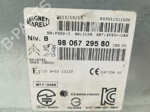 Radio PEUGEOT 208 I (CA_, CC_) 1.4 HDi | BP20788344E6 