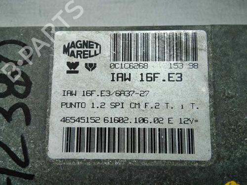 Engine control unit (ECU) FIAT PUNTO (176_) 60 1.2 (176AP, 176AR, 176AQ, 176BB) | BP20799870M57 