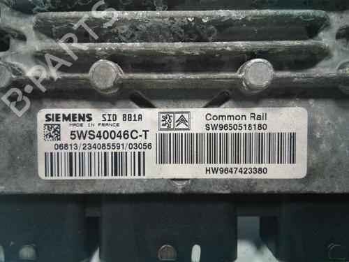 Engine control unit (ECU) CITROËN XSARA (N1) 2.0 HDi 109 | BP20796406M57 