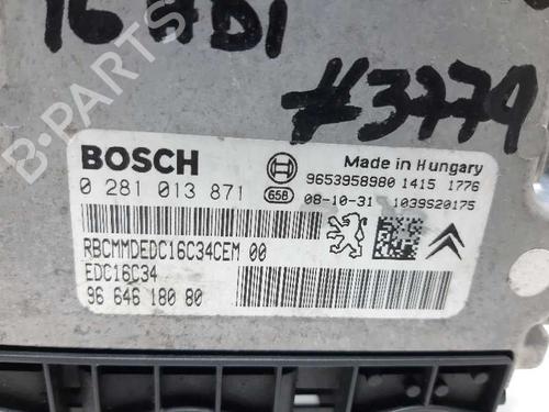 Engine control unit (ECU) CITROËN BERLINGO MULTISPACE (B9) 1.6 HDi 75 / BlueHDi 75 | BP20730036M57 