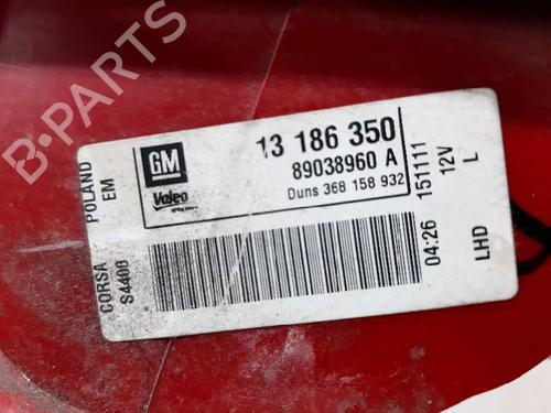 Left taillight OPEL CORSA D (S07) 1.2 LPG (L08, L68) | BP20732582C34 