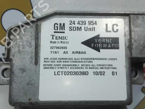 Kollisjonspute styreenhet OPEL CORSA C (X01)  | BP20805660M53 