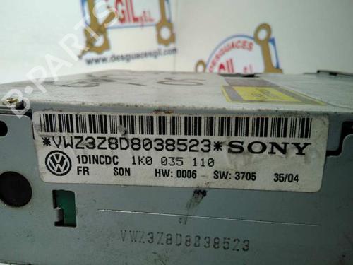 Radio VW GOLF V (1K1)  | BP20802025E6 