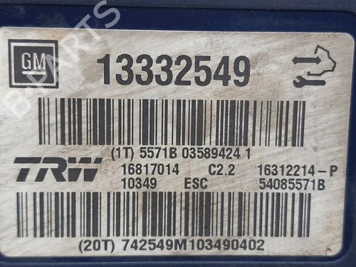 ABS pump OPEL INSIGNIA A Country Tourer (G09) 2.0 CDTi (47) | BP21518817M43 