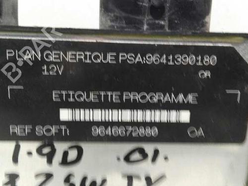 Engine control unit (ECU) PEUGEOT 206 Hatchback (2A/C)  | BP20773772M57 