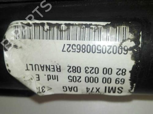 Steering rack RENAULT LAGUNA II (BG0/1_) 1.9 dCi | BP20778688M22 