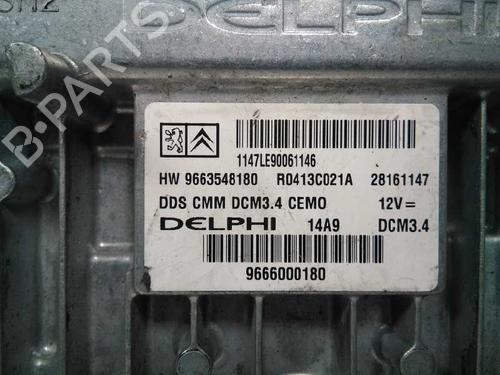 Engine control unit (ECU) CITROËN C5 III (RD_)  | BP20796494M57 