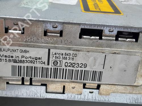 Radio LANCIA YPSILON (843_) 1.2 (843.AXA1A) | BP20759750E6 