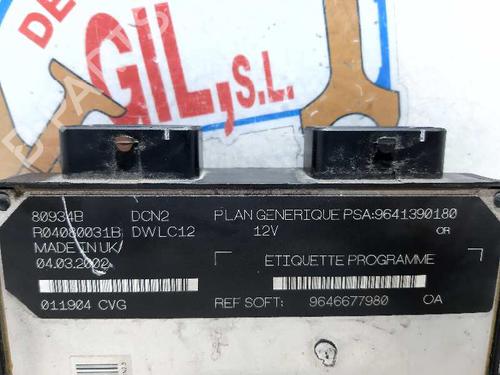 Engine control unit (ECU) CITROËN XSARA (N1) 1.9 D | BP20733918M57 