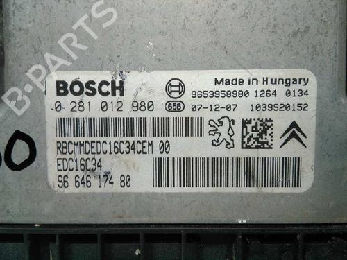 Engine control unit (ECU) CITROËN C4 Grand Picasso I (UA_) 1.6 HDi | BP20795666M57 