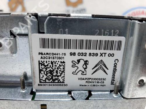 Radio CITROËN DS3 (SA_)  | BP20732519E6 