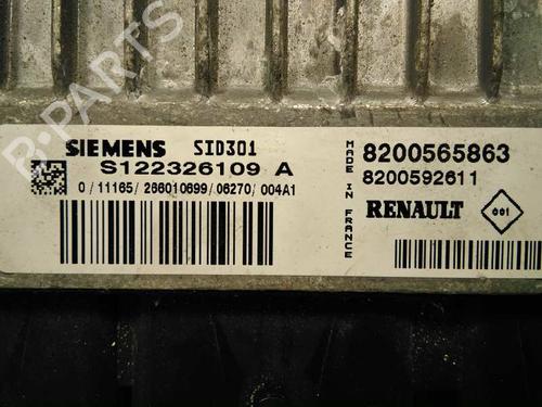 Engine control unit (ECU) RENAULT SCÉNIC II (JM0/1_)  | BP20796931M57 