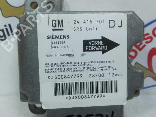 ECU airbags OPEL VECTRA B Hatchback (J96) 1.7 TD (F68) | BP20806031M53 