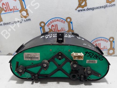 Instrument cluster CITROËN BERLINGO / BERLINGO FIRST MPV (MF_, GJK_, GFK_) 1.9 D (MFWJZ) | BP20761484C47 
