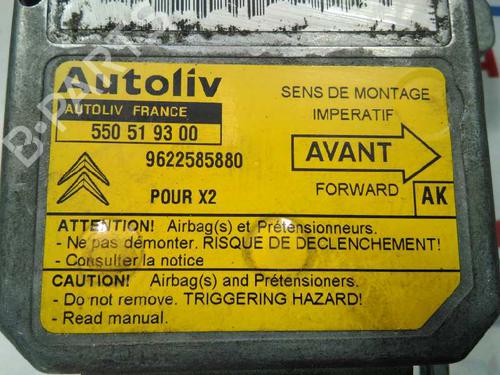 ECU airbags CITROËN XANTIA (X1_, X2_) 1.9 Turbo D | BP20803250M53 