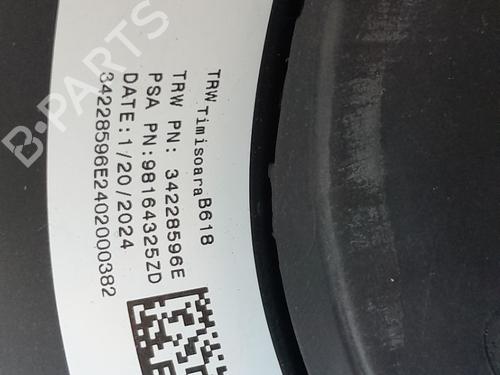 Steering wheel CITROËN C3 III (SX) | BP39186054C49 - Image 2