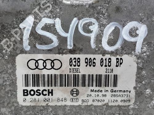 Engine control unit (ECU) AUDI A3 (8L1) 1.9 TDI | BP20762820M57 