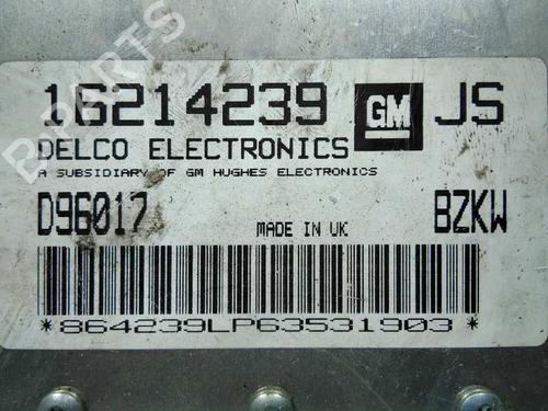 Engine control unit (ECU) OPEL TIGRA (S93) 1.4 16V (F07) | BP20799405M57