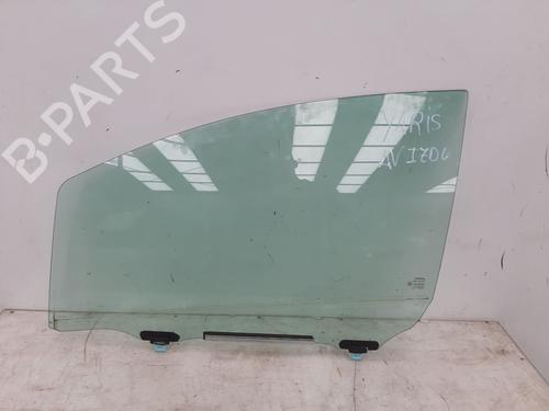 Used Front left door window TOYOTA YARIS (_P9_) [2005-2014]  31015586