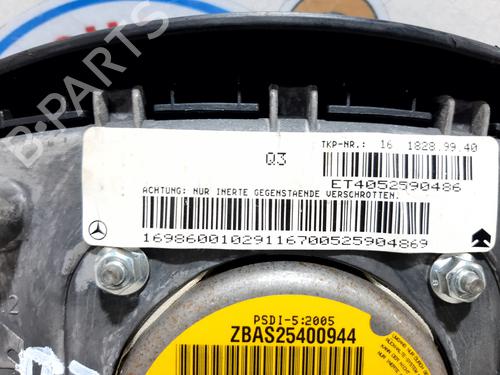 Driver airbag MERCEDES-BENZ A-CLASS (W169) A 180 CDI (169.007, 169.307) | BP20749453C9 