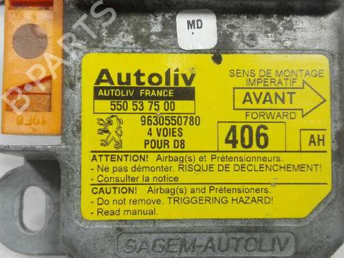 ECU airbags PEUGEOT 406 (8B) 1.9 TD | BP20807157M53 