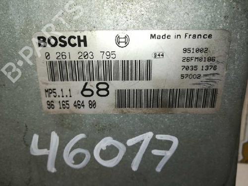 Engine control unit (ECU) PEUGEOT 406 (8B) 1.8 16V | BP20776386M57 