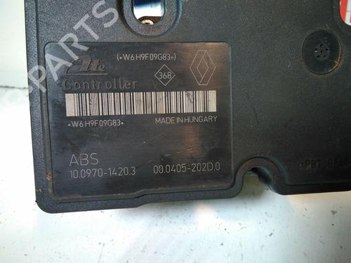 ABS pump RENAULT MEGANE III Hatchback (BZ0/1_, B3_) 1.5 dCi | BP20789334M43 