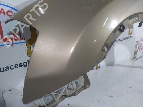 Left front fenders NISSAN QASHQAI I (J10, NJ10) 2.0 All-wheel Drive | BP20741950C41 