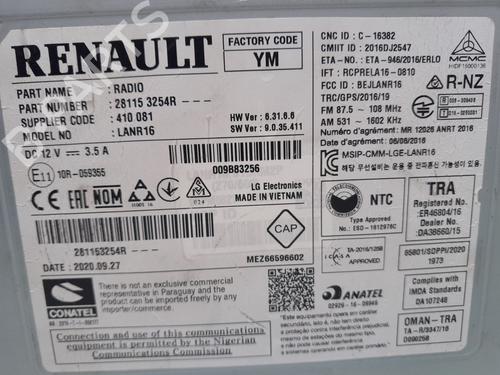 Radio RENAULT KADJAR (HA_, HL_)  | BP31094021E6 