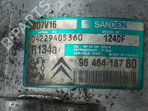 AC-Kompressor CITROËN C5 I (DC_) 2.0 HDi (DCRHZB, DCRHZE) | BP20814079M34 