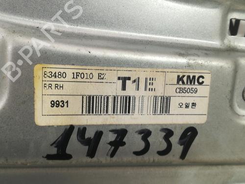 Rear left window mechanism KIA SPORTAGE II (JE_, KM_)  | BP21015148C24 