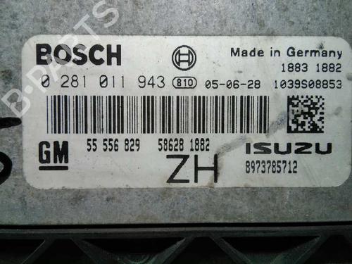 Engine control unit (ECU) OPEL ASTRA H GTC (A04)  | BP20783765M57 
