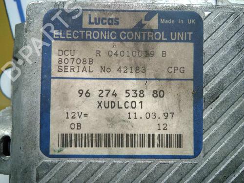 Engine control unit (ECU) PEUGEOT 406 (8B) 2.1 TD 12V | BP20795727M57 