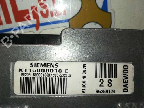 Engine control unit (ECU) DAEWOO MATIZ (M100, M150) 0.8 | BP20778957M57 