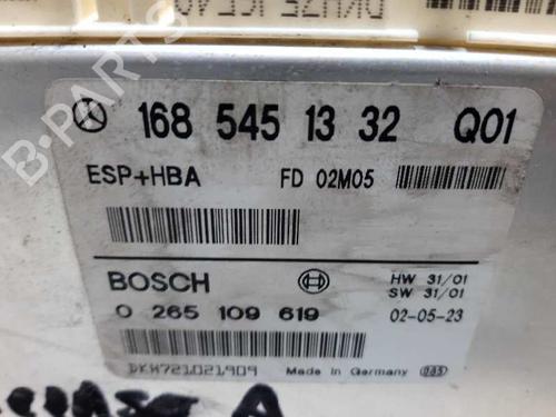 Control unit MERCEDES-BENZ A-CLASS (W168) A 160 (168.033, 168.133) | BP20801063M11 