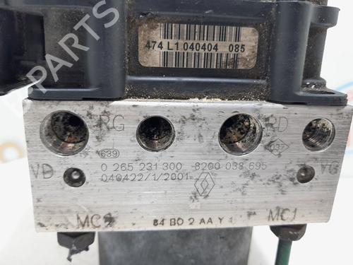ABS Bremseaggregat RENAULT MEGANE II (BM0/1_, CM0/1_) 1.5 dCi (BM1F, CM1F) | BP20770493M43 
